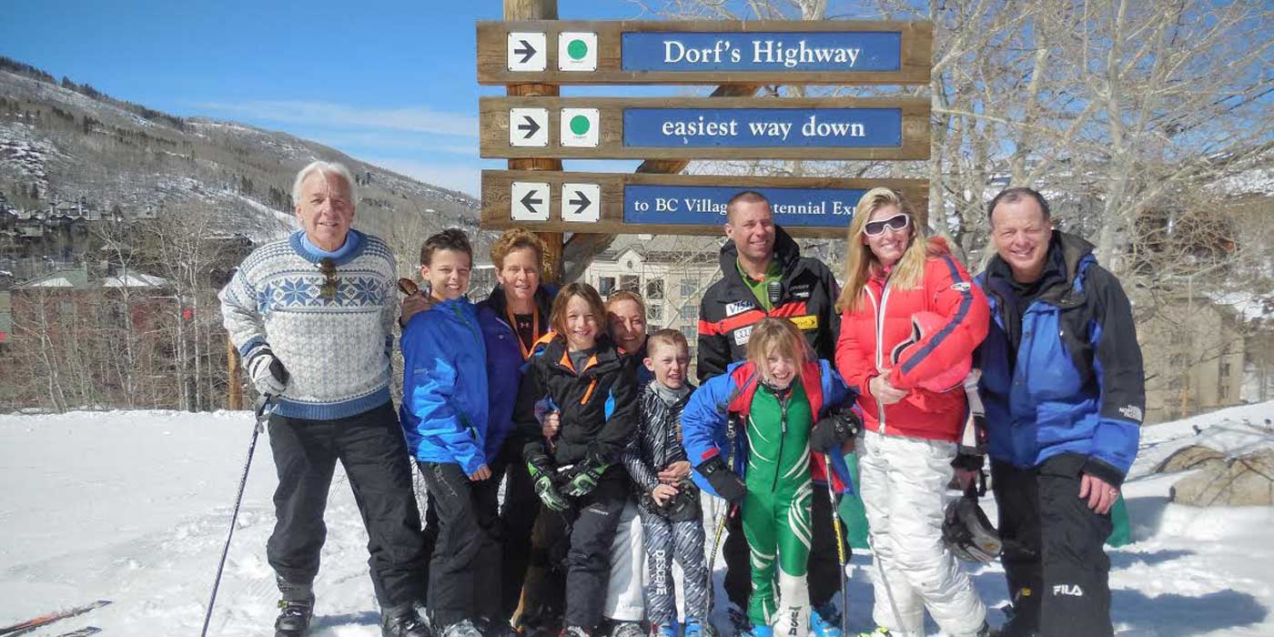 Orthopedic Specialist Family Skiing in Colorado
